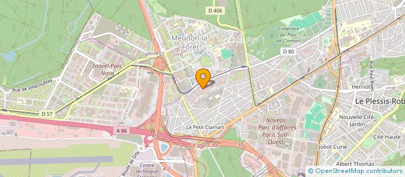 localisation de l'entreprise FBDJ CONSULTING à CLAMART