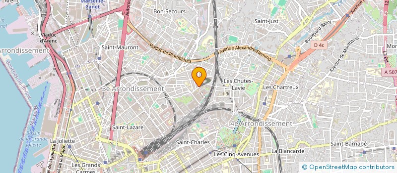 localisation de l'entreprise FBDM à MARSEILLE