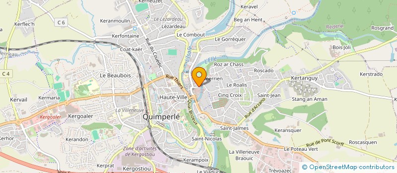 localisation de l'entreprise FBE  LORIENT