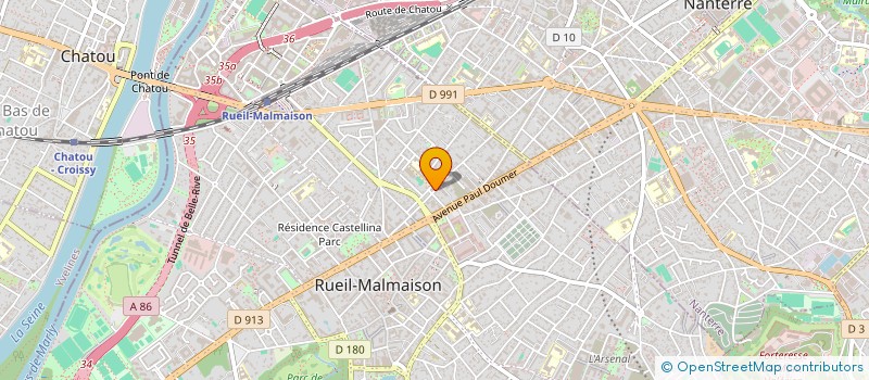 localisation de l'entreprise FBE CONSULTING à RUEIL-MALMAISON