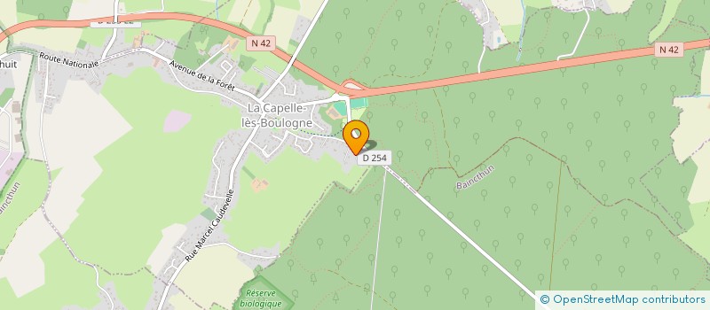 localisation de l'entreprise FBERCET HOLDING  LA CAPELLE-LES-BOULOGNE