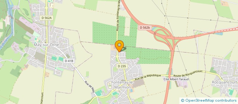 localisation de l'entreprise FBFHMARTILLY à FONTENAY-LE-MARMION