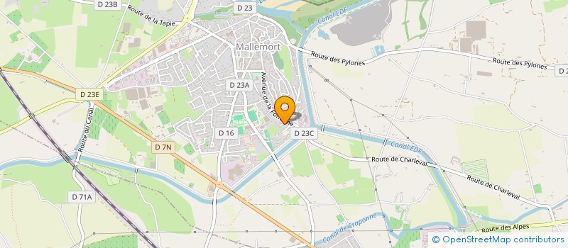 localisation de l'entreprise FBFM MORGAN à MALLEMORT