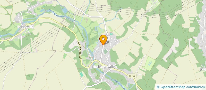 localisation de l'entreprise FBG CONSEIL  NESLES-LA-VALLEE