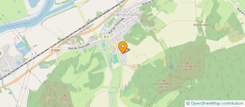 localisation de l'entreprise FBG DIAGNOSTIC ET PILOTAGE  KNIGSMACKER