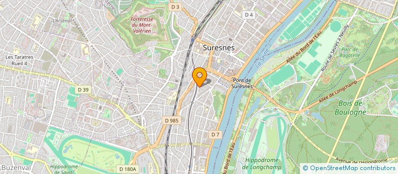 localisation de l'entreprise FBGERMAIN à SURESNES