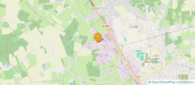 localisation de l'entreprise FBH  LA FLECHE