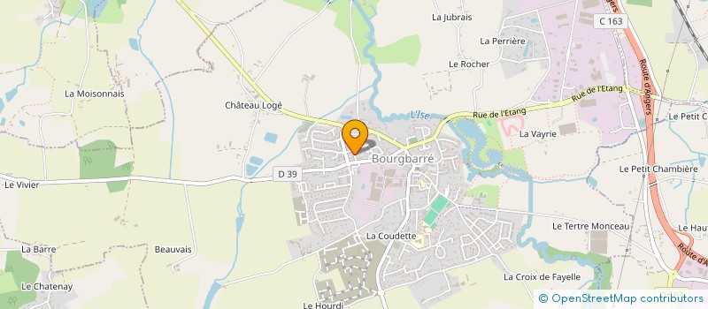 localisation de l'entreprise FBH  BOURGBARRE