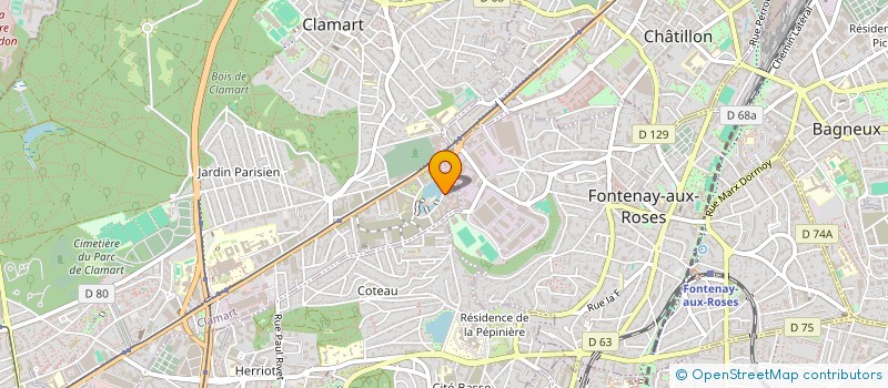 localisation de l'entreprise FBH & EVENTS HOLDING à CLAMART