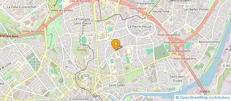 localisation de l'entreprise FBI à CAEN