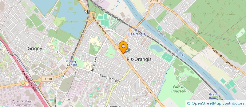 localisation de l'entreprise FBI SECURITE PRIVEE à RIS-ORANGIS