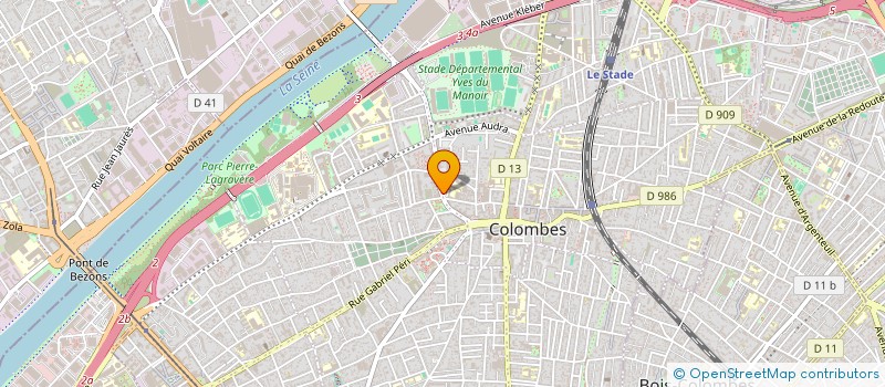 localisation de l'entreprise FBIT BTP à COLOMBES