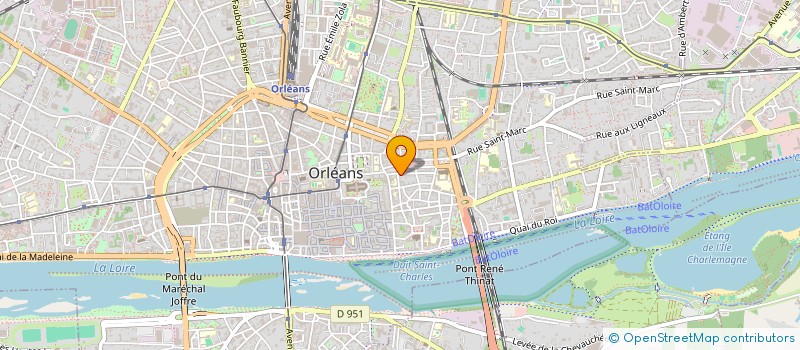 localisation de l'entreprise FBJ à ORLEANS