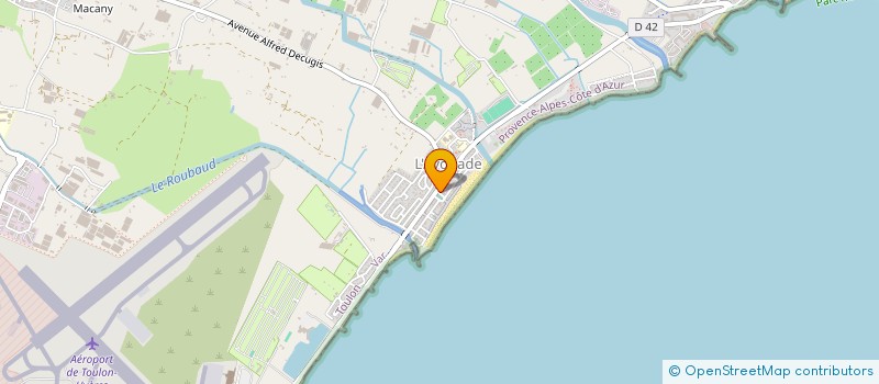 localisation de l'entreprise FBJ à HYERES