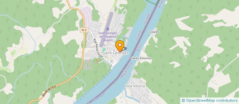 localisation de l'entreprise FBJ TRANSFRONTIERES à SAINT-GEORGES