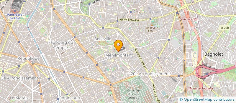 localisation de l'entreprise FBK BAT  PARIS