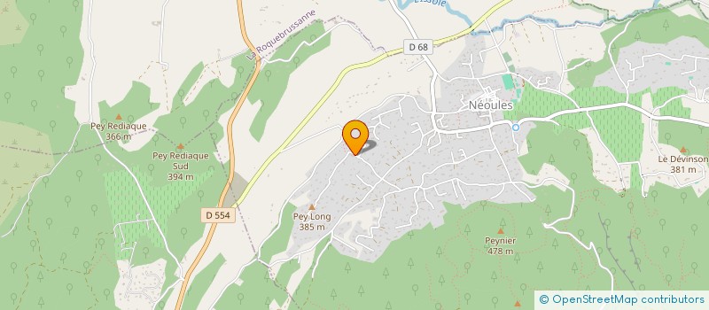 localisation de l'entreprise FBL IMMO à NEOULES