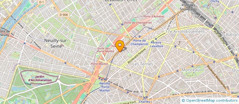 localisation de l'entreprise FBL INFO  PARIS