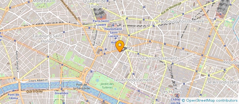 localisation de l'entreprise FBLR  PARIS