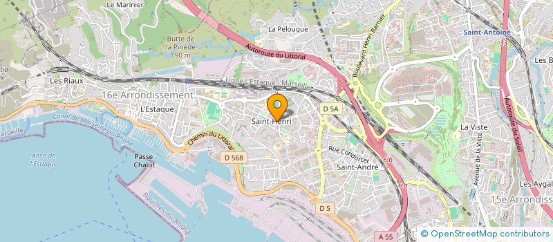 localisation de l'entreprise FBM INVEST  MARSEILLE