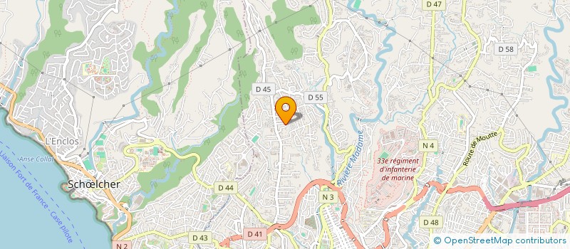 localisation de l'entreprise FBM WESTINDIES  FORT-DE-FRANCE