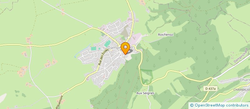 localisation de l'entreprise FBMB PETERMANN à DAMPRICHARD
