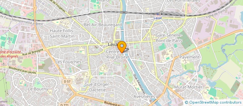 localisation de l'entreprise FBMC à LAVAL