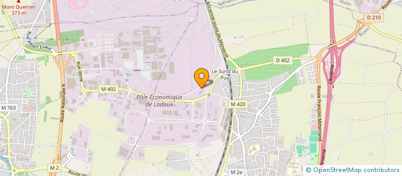 localisation de l'entreprise FBME FRANCE  GERZAT