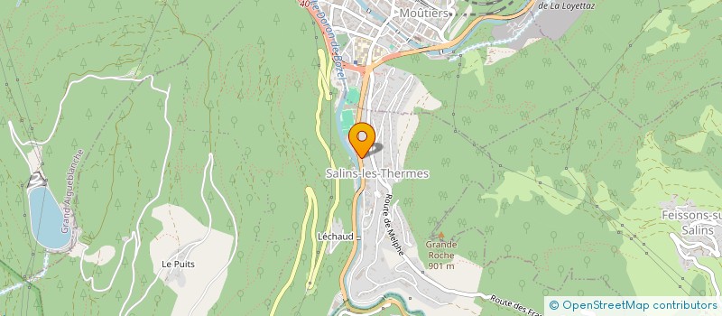 localisation de l'entreprise FBML ASSOCIES  ALBERTVILLE