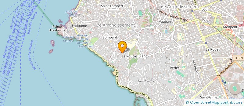 localisation de l'entreprise FBMN à MARSEILLE