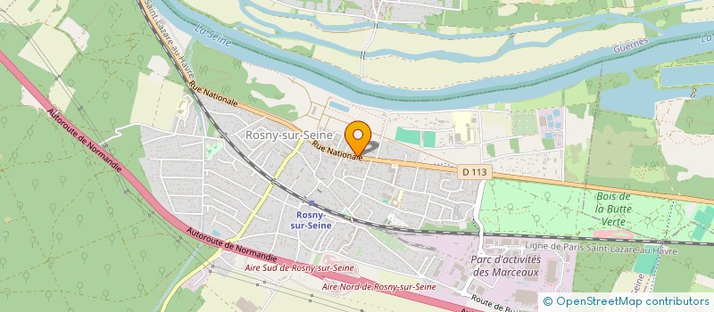 localisation de l'entreprise FBNV  ROSNY-SUR-SEINE