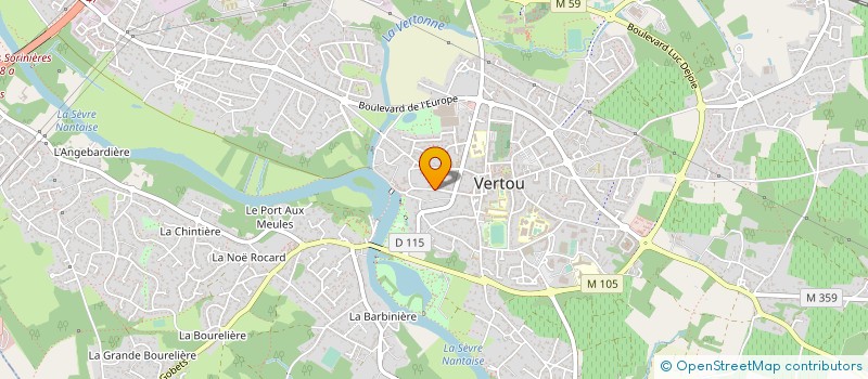 localisation de l'entreprise FBO à VERTOU