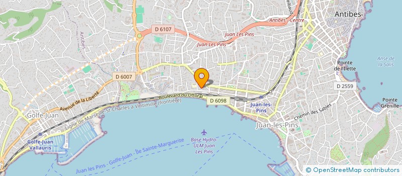 localisation de l'entreprise FBO DEMENAGEMENT à ANTIBES