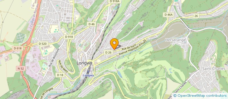 localisation de l'entreprise FBO IMMO  HERSERANGE