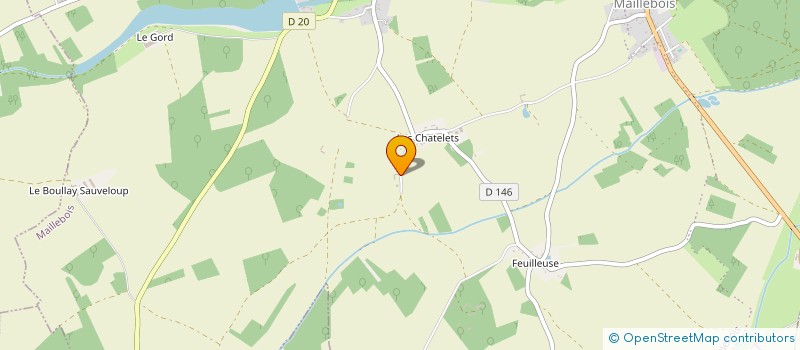 localisation de l'entreprise FBOG MELANGE ANIMAL à MAILLEBOIS