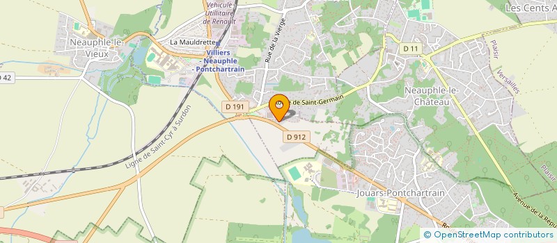 localisation de l'entreprise FBORDIER  VILLIERS-SAINT-FREDERIC