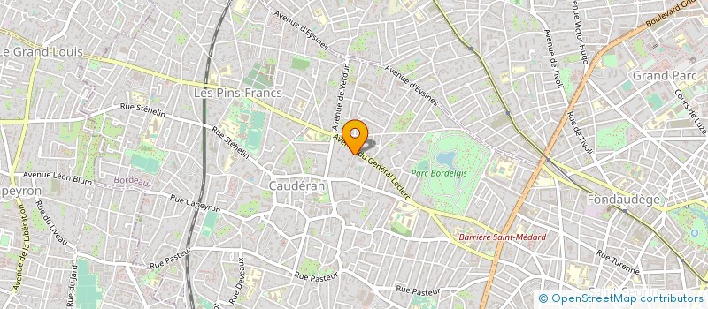 localisation de l'entreprise FBP EXPERTISE à BORDEAUX