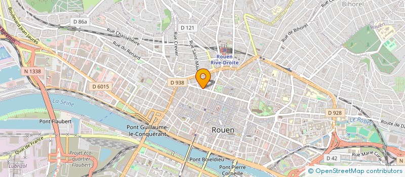 localisation de l'entreprise FBR  ROUEN