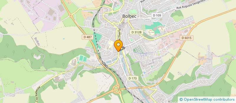 localisation de l'entreprise FBR BAT  BOLBEC