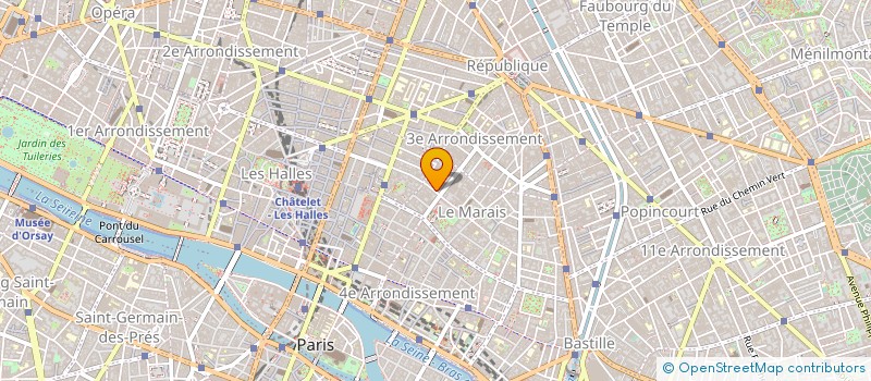 localisation de l'entreprise FBS  PARIS