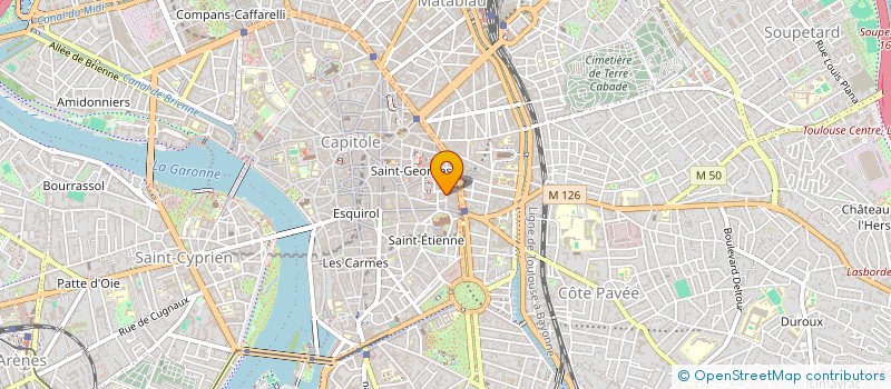 localisation de l'entreprise FBS à TOULOUSE