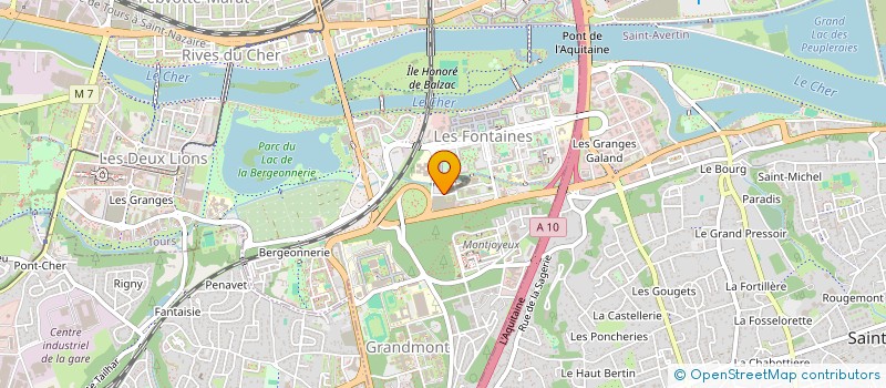 localisation de l'entreprise FBS CONSULTING CAMPUS TOURS POITIERS  TOURS