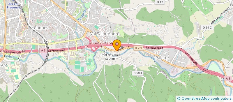 localisation de l'entreprise FBS INVESTISSEMENT à AIX-EN-PROVENCE