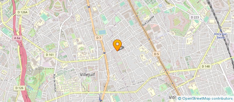 localisation de l'entreprise FBS SOLAR  VITRY-SUR-SEINE