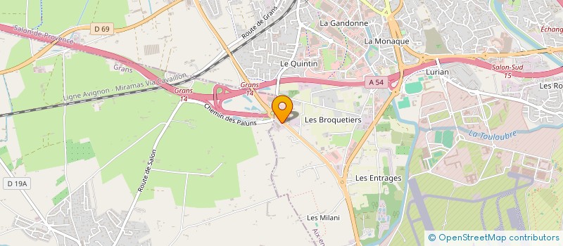 localisation de l'entreprise FBSDP à SALON-DE-PROVENCE