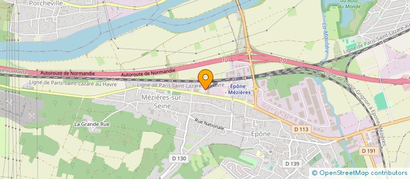 localisation de l'entreprise FBT  MEZIERES-SUR-SEINE