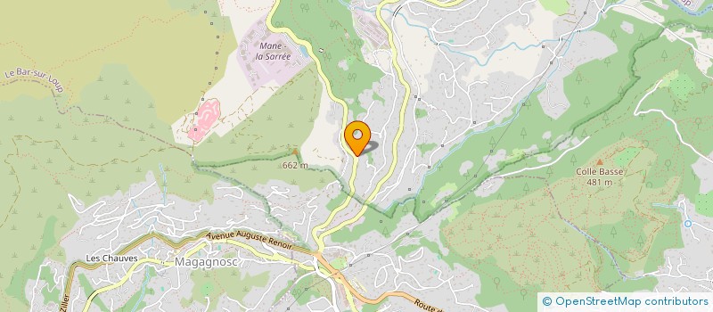 localisation de l'entreprise FBTFAN à LE BAR-SUR-LOUP