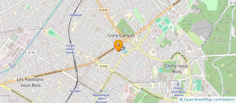 localisation de l'entreprise FBTLM  LIVRY-GARGAN