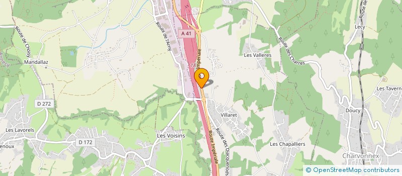 localisation de l'entreprise FBTP à FILLIERE
