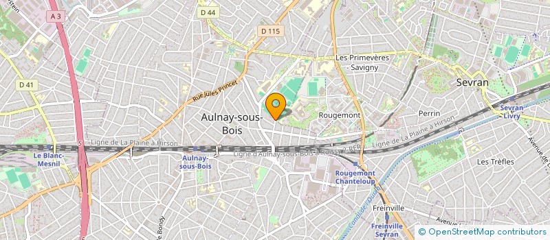 localisation de l'entreprise FBU IMMO  AULNAY-SOUS-BOIS